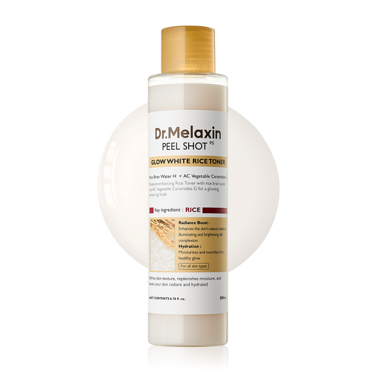 Dr.Melaxin Peel Shot Glow White Rice Toner 200ml