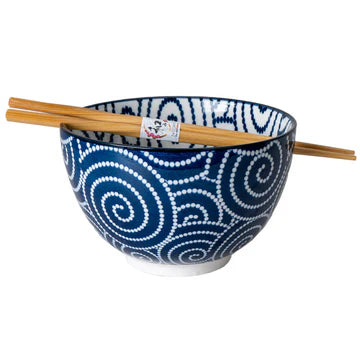 Bowl with Chopsticks Nagomi Brush