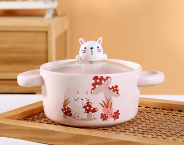 Cooking Pot with Lid Rabbit