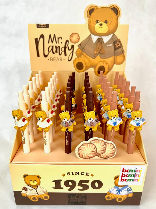 Bear Retractable Gel Pen