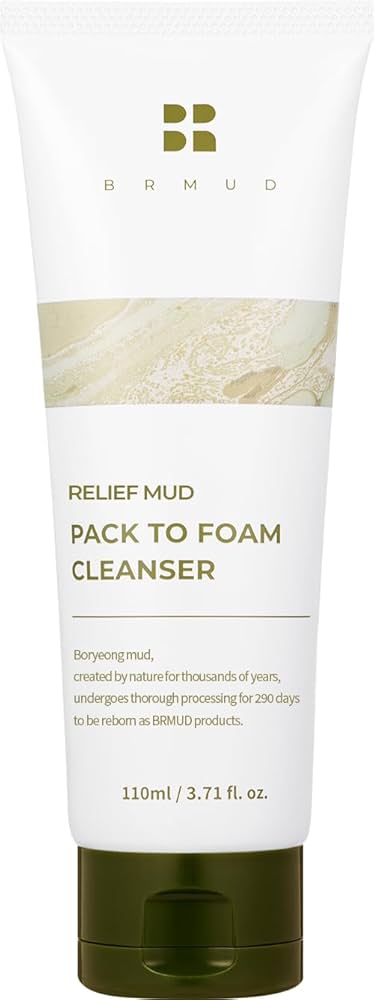 Brmud Recovery Mud Pack to Foam Cleanser
