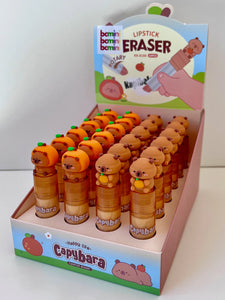 Capybara Lipstick Eraser