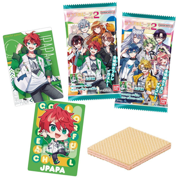 Colorful Peach Wafer With Card Vol 2