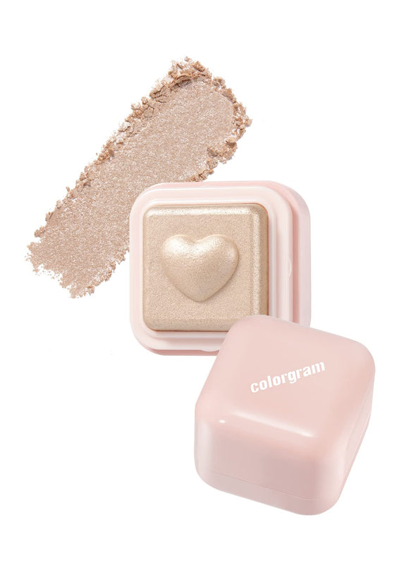 Colorgram Milk Bling Heartlighter 01 | Peach Heart