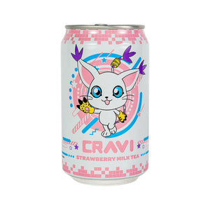 Cravi Digimon Strawberry Milk