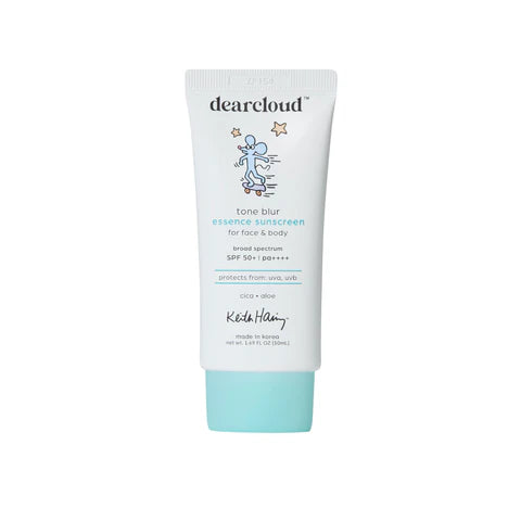 Dearcloud Keith Haring Tone Blur Essence Face Mask