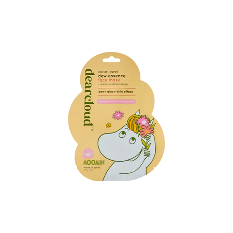 Dearcloud Moomin Clear Jewel Dew Essence Face Mask