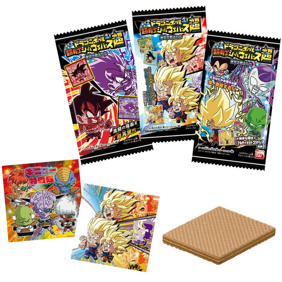 Gekitotsu Dragon Ball Wafer with Stickers