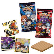 Evangelion Wafer with Stickers