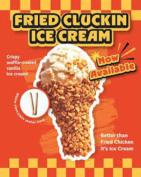 Fried Cluckin Ice Cream