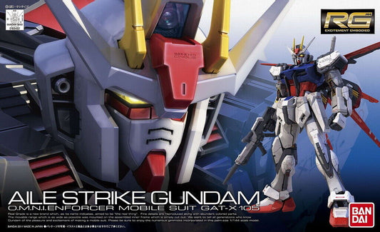 Gundam Aile Strike Gundam O.M.N.I.E.N.Forcer Mobile Suit GAT-X105 RG 03