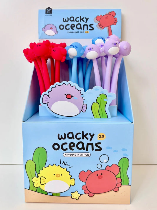 Wiggle Gel Pen Ocean
