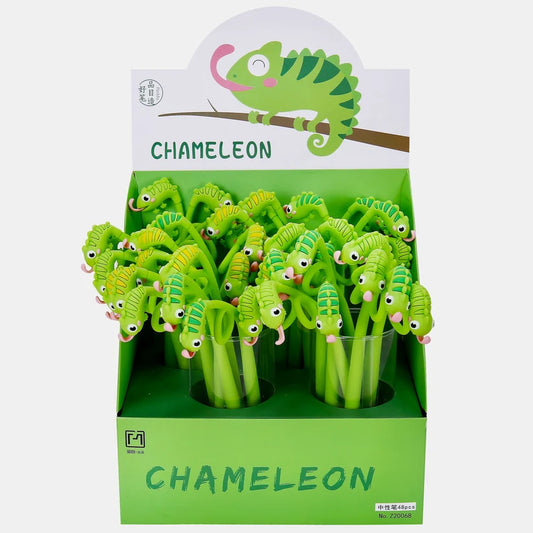 Wiggle Gel Pen Chameleon