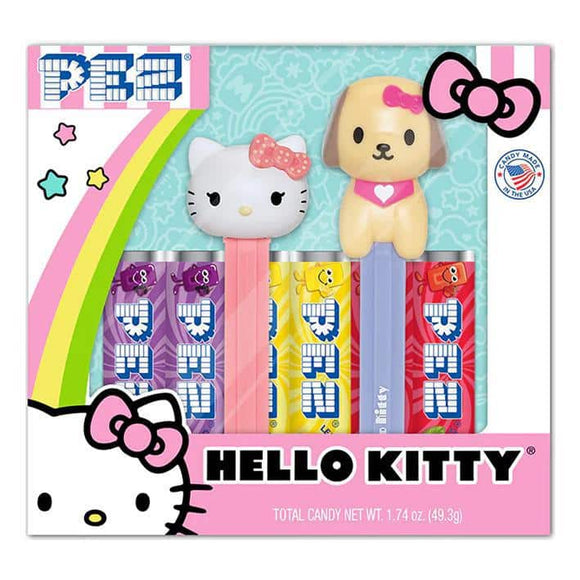 Hello Kitty Pez Hard Candy Gift Twin Box Set