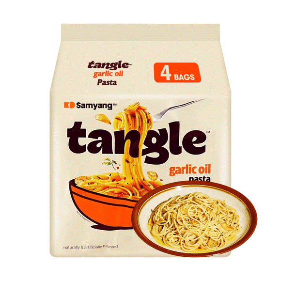 Samyang Tangle Garlic Oil Pasta 4p