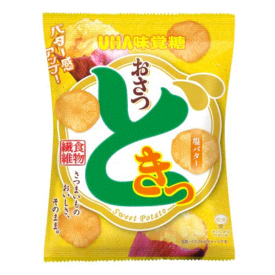 UHA Osatsudoki Sweet Potato Chips Salted Butter