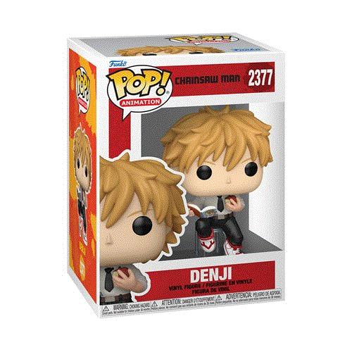 Funko Pop! Anime - 2377 Chainsaw Man Denji with Book