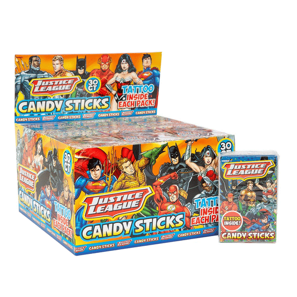 Justic League Candy Sticks