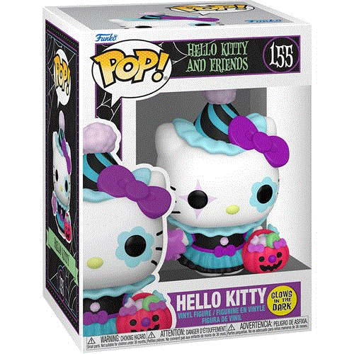Funko Pop! Hello Kitty and Friends - 155 Hello Kitty | Spooky Glow-in-the-Dark