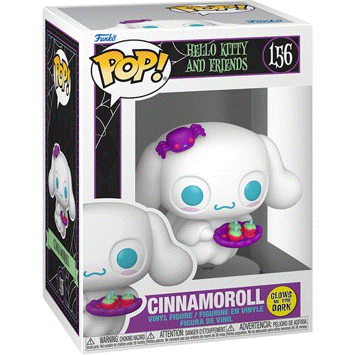Funko Pop! Hello Kitty and Friends - 156 Cinnamoroll | Spooky Glow-in-the-Dark