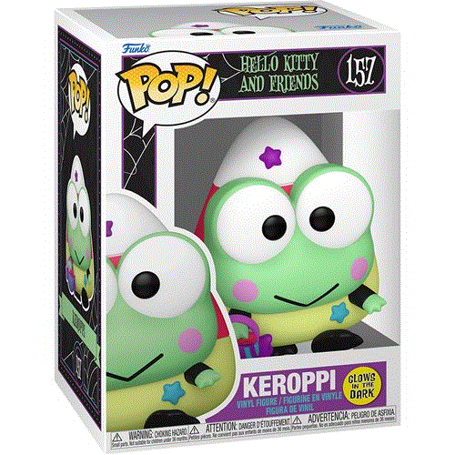 Funko Pop! Hello Kitty and Friends - 157 Keroppi | Spooky Glow-in-the-Dark