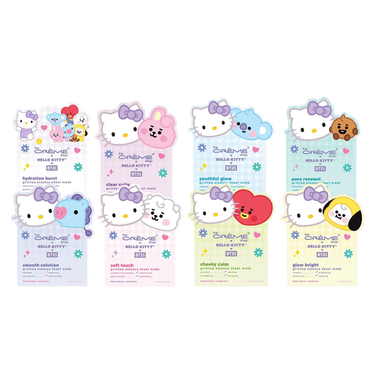 The Crème Shop x Hello Kitty x BT21 Dream Team Printed