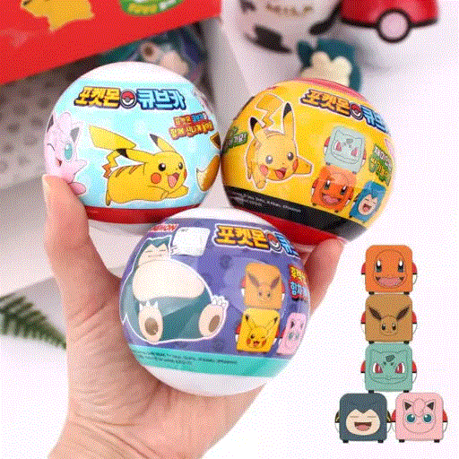 Pokémon Cube Pull-Back Car Blind Capsule