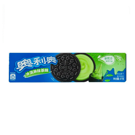 Oreo Cookies Matcha Ice Cream