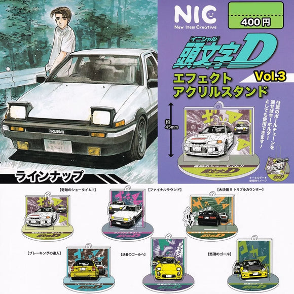 Initial D Effect Acrylic Stand Volume 3 Capsule
