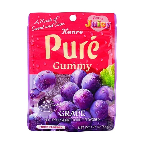 Kanro Pure Gummy Grape