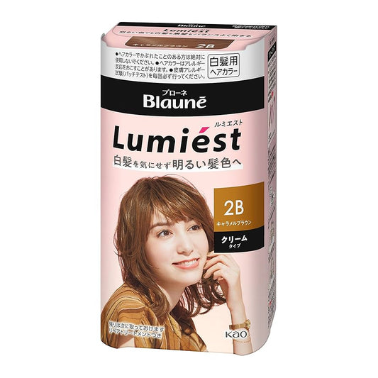 Kao Blaune Lumiest Hair Color 2B Caramel Brown