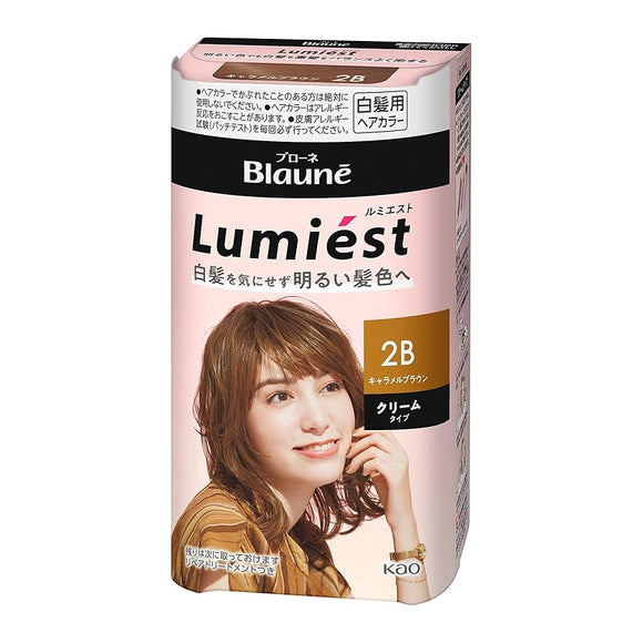 Kao Blaune Lumiest Hair Color 2B Caramel Brown