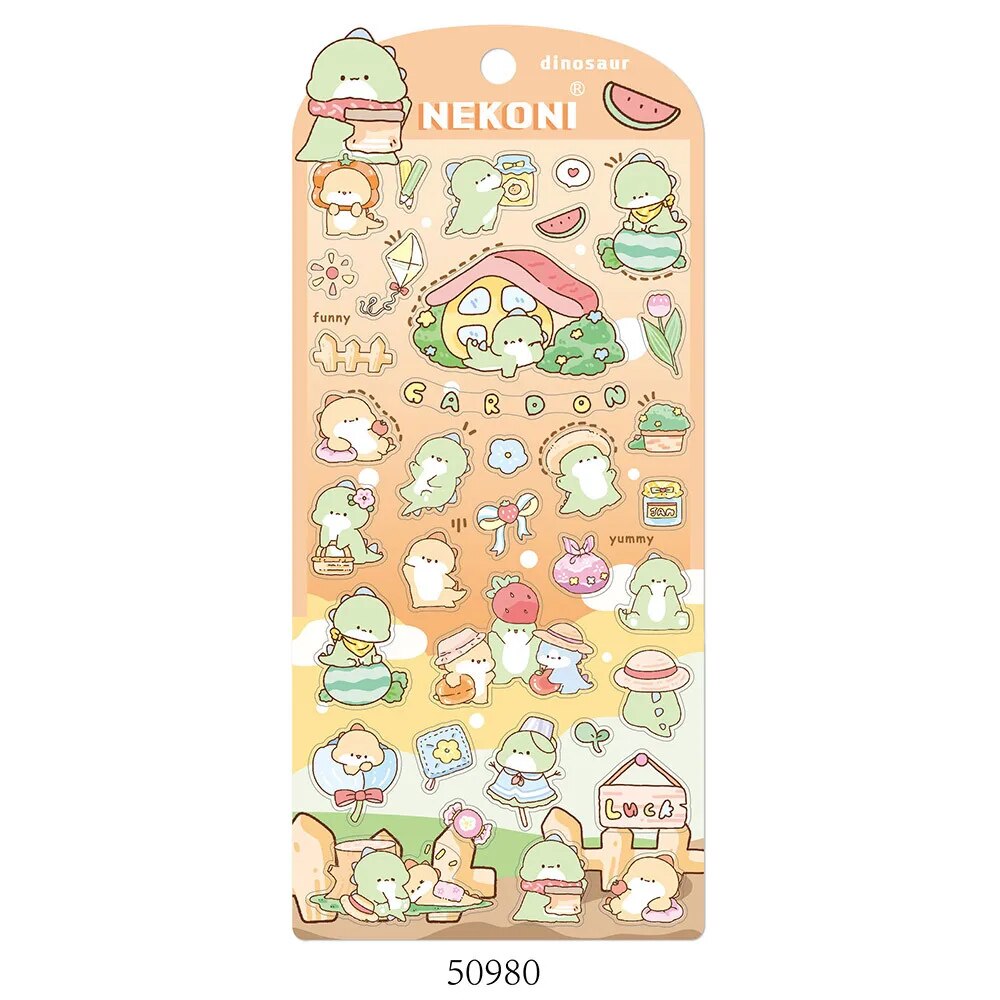 Nekoni Pets Party Stickers