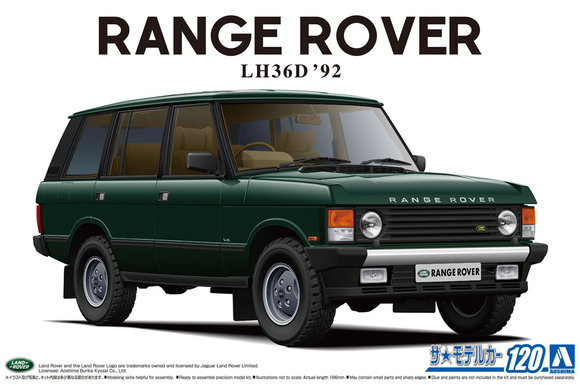Aoshima Land Rover LH36D Rangerover Classes '92