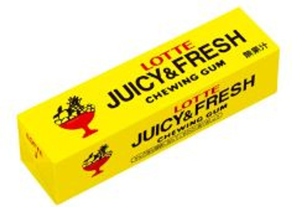 Lotte Juicy & Fresh Chewing Gum