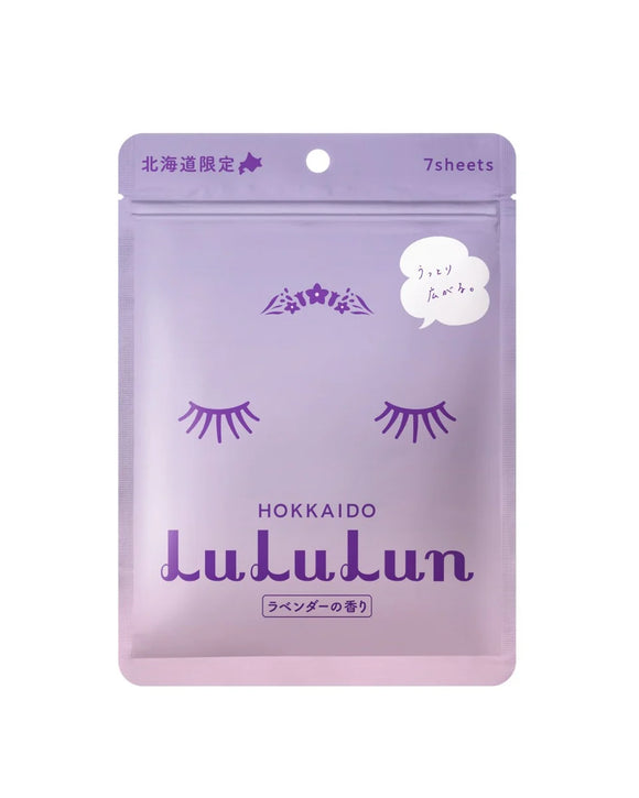 Lululun Premium Hokkaido Lavender LV3 7 Sheets