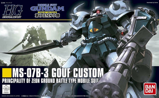Gundam MS-07B-3 GOUF Custom Principality of Zeon Ground Battle Type Mobile Suit HG 117