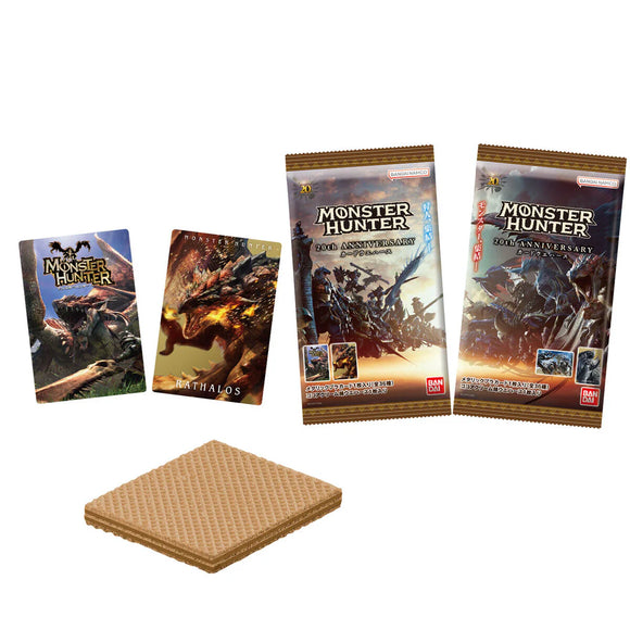 Monster Hunter 20th Anniversary Wafer With Card