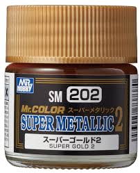 Mr Hobby Mr Color | Super Metallic 2 | 202 Super Gold 2
