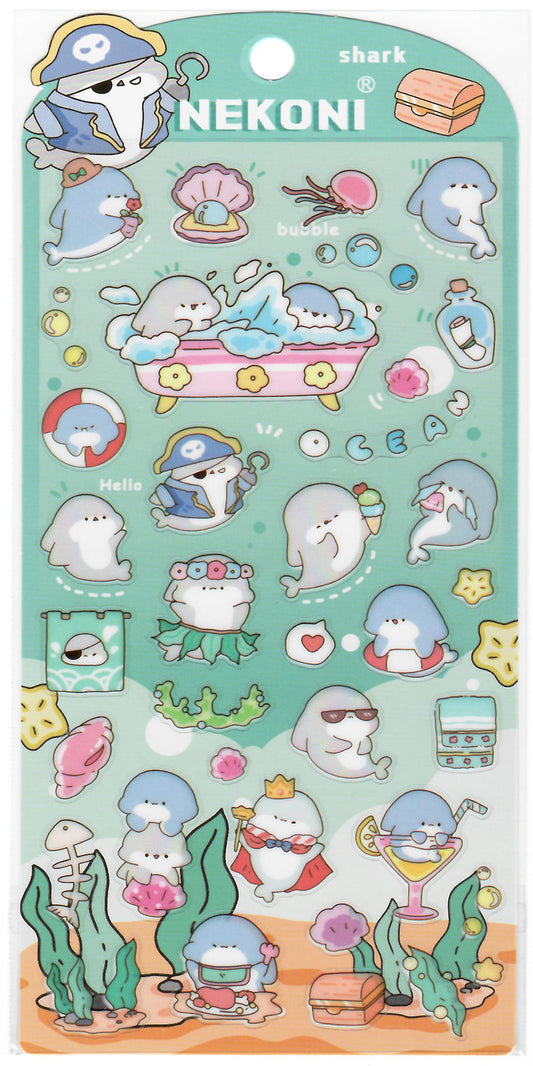 Nekoni Pets Party Stickers