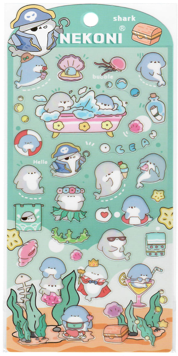 Nekoni Pets Party Stickers