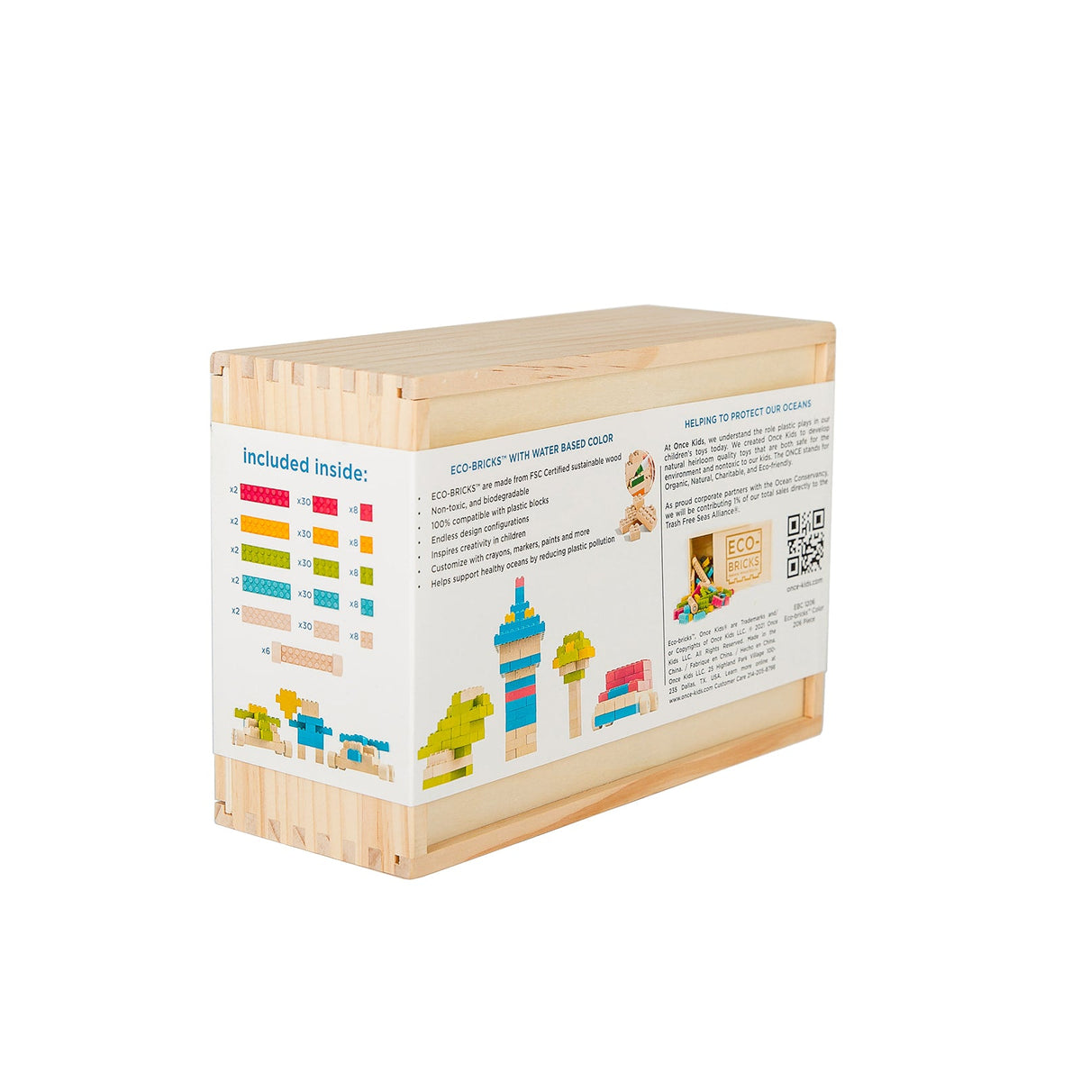 Eco-bricks Color 206pcs - set-3