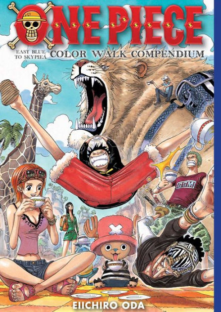 One Piece Color Walk Compendium East Blue to Skypiea Art Book