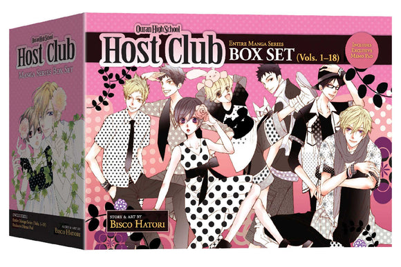 Ouran High School Host Club Complete Box Set 1-18