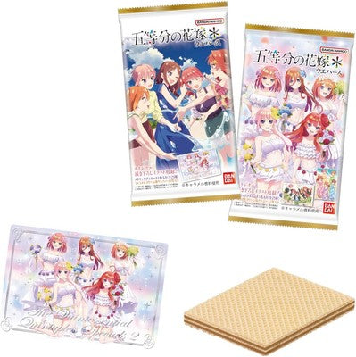 Quintessential Quintuplets Wafer With Metallic Card