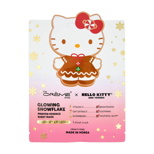 The Creme Shop Sanrio Hello Kitty Glowing Snowflake Sheet Mask