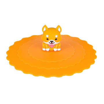 Shiba Inu Silicone Cup Lid