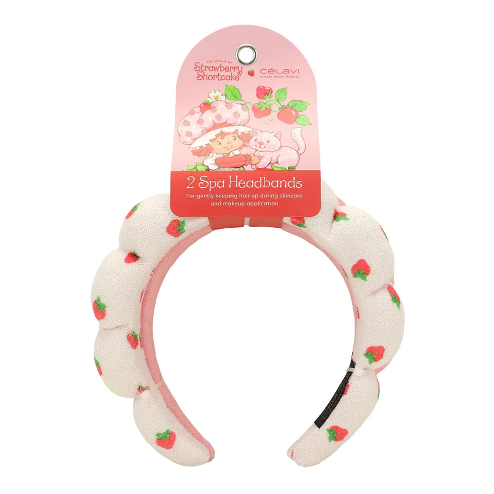 Celavi Strawberry Shortcake Sponge Headband 2pc