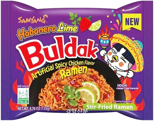 Samyang Buldak Habanero Lime 1 Pack