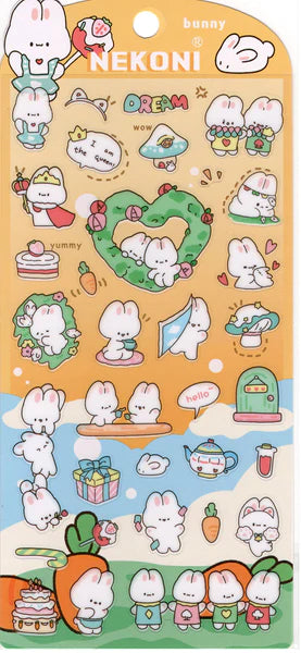 Nekoni Pets Party Stickers